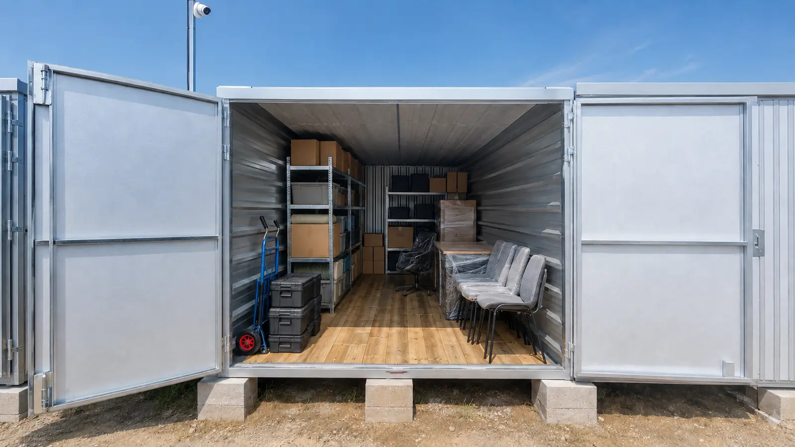 Wyposażony boks magazynowy 12 m² BetterBox
