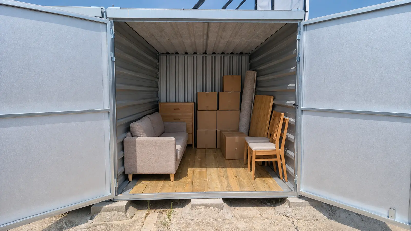 Wyposażony boks magazynowy 6 m² BetterBox